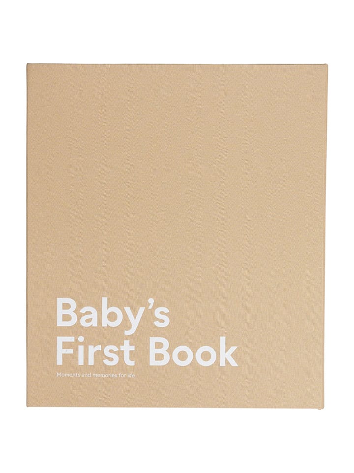 Design Letters Babybuch "Baby's First Book Vol. 2" in Beige - (L)30 x (B)26 cm - onesize