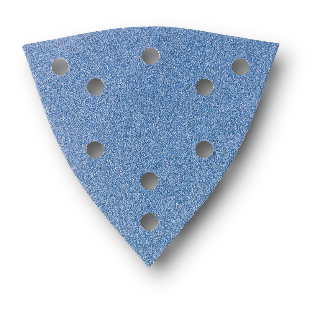 FEIN Schleifblätter, Zirkon, Kantenlänge 130 mm, Korn 60, VE 12 St. 63717299010