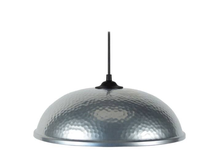 Suspension métal noir abat-jour métal aluminium