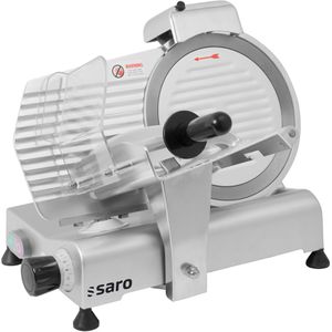 Saro Allesschneider AS250, elektrisch, 150W, aus Metall, silber, Schnittbreite 0 - 8mm
