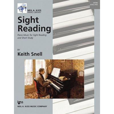 Sight Reading: Piano Music for Sight Reading and Short Study, Level 5, Geheftet von Keith Snell, Kjos Music, 978-0-8497-9852-8