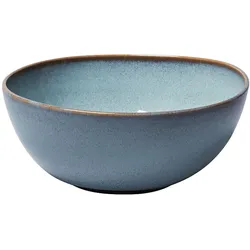 Servierschüssel LAVE glacé (BHT 25,40x10,70x25,50 cm) - türkis - BHT 25,40x10,70x25,50 cm
