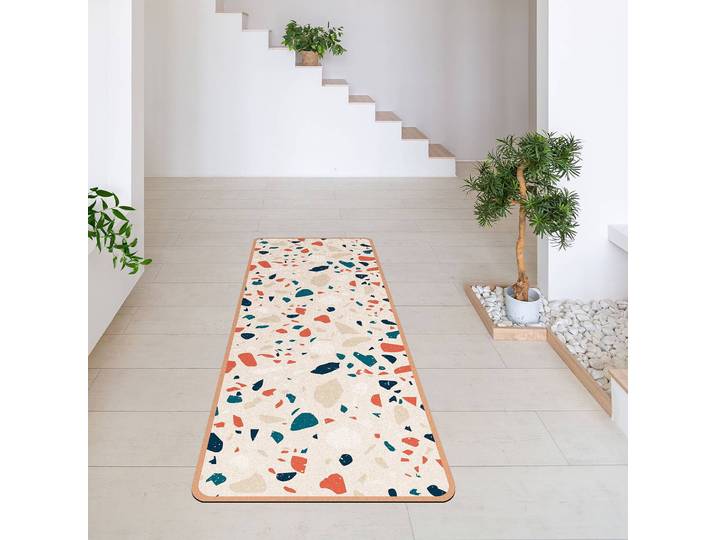 Tapis de yoga Torino 183 x 61cm Beige