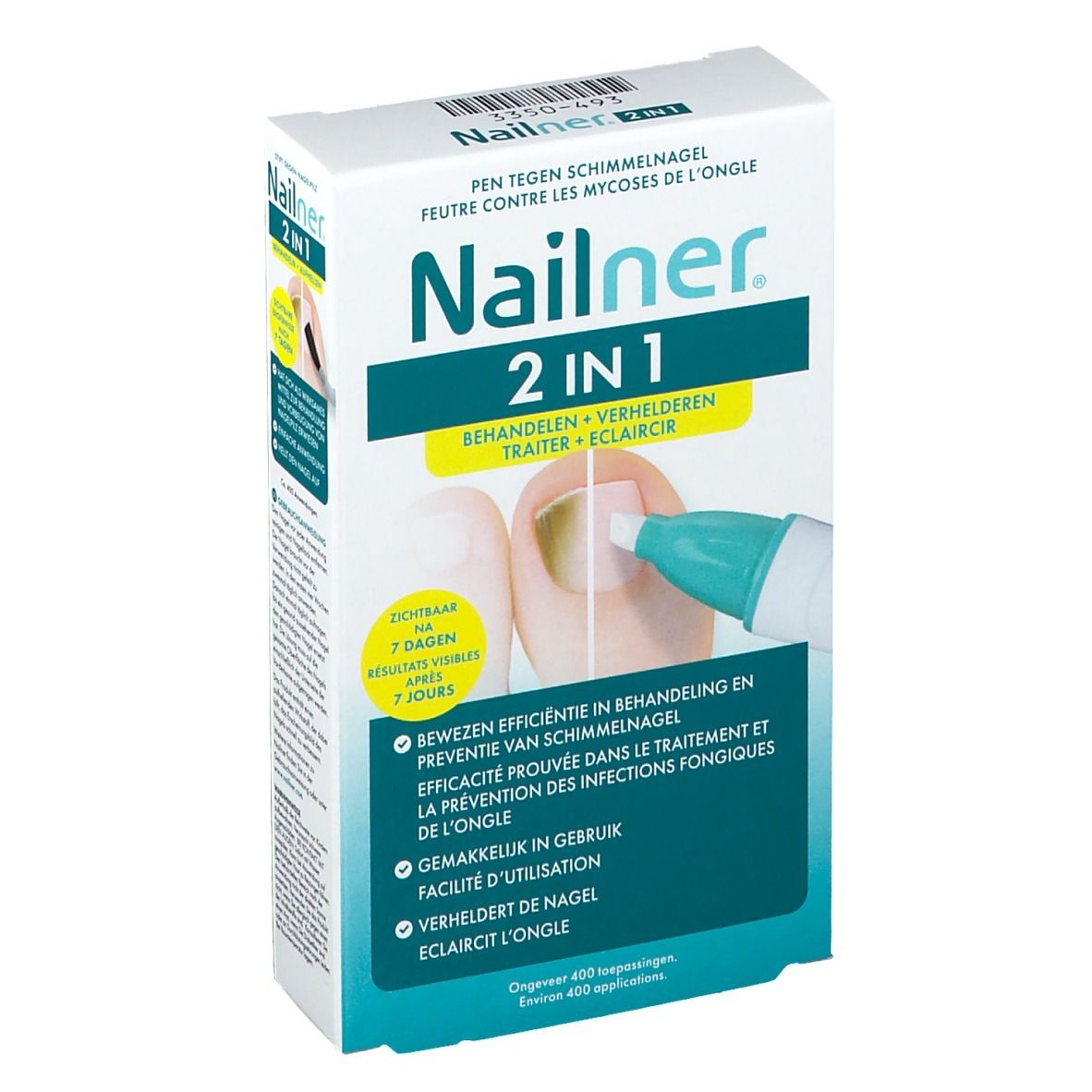 Nailner Pen 2 In 1 4 ml Stifte