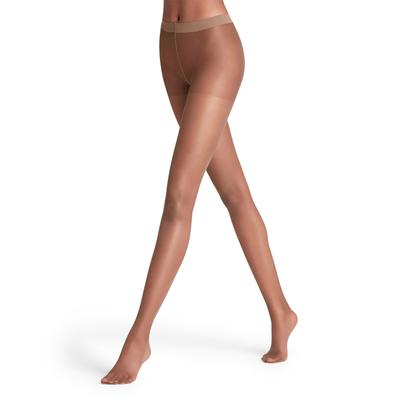 Feinstrumpfhose FALKE "Invisible Deluxe", Damen, Gr. M, braun (5188, espresso), Obermaterial: 82% Polyamid, 18% Elasthan, unifarben, Strumpfhosen Feinstrumpfhose, ultra-transparente Optik, nahezu unsichtbarer Look