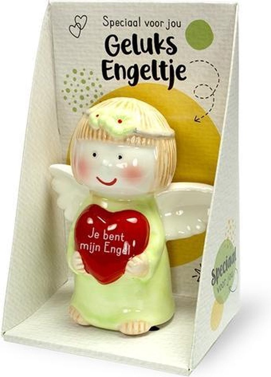 Miko Keramiek Beeldje Engeltje Je bent mijn Engel