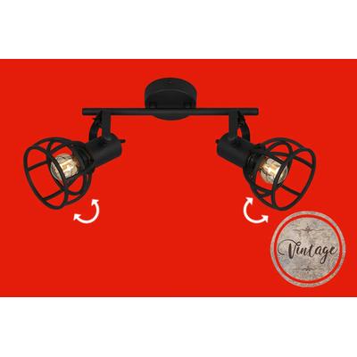 BRILONER LEUCHTEN LED Deckenspot "KORBO BLACK", schwarz, Leuchten, LED Deckenspot