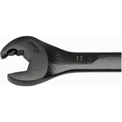 SATA, Schraubenschlüssel, ST47530 7-teiliges metrisches X6-Gabel-Ratschenringschlüssel-Set mit hellem, poliertem Chrom-Fi