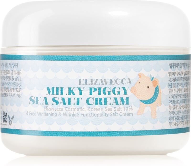 Elizavecca Milky Piggy Sea Salt Cream protective regenerating moisturiser 100 ml