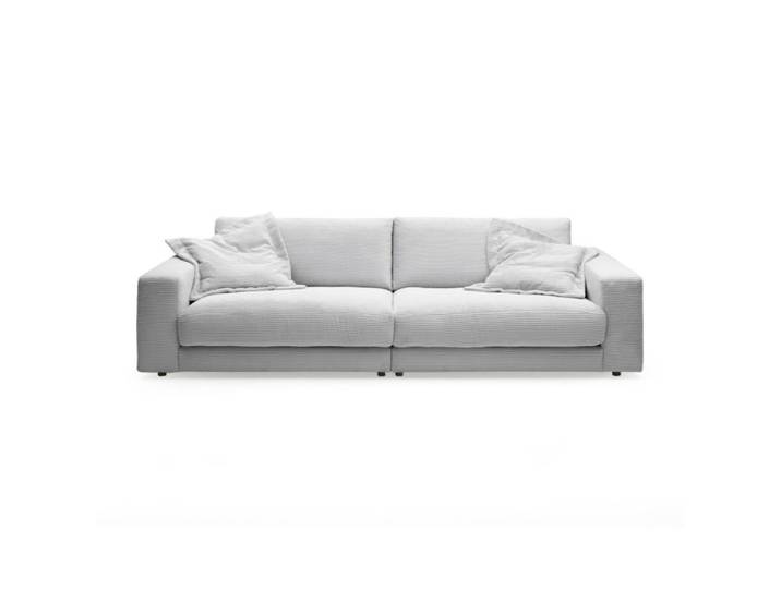 Candy Seventies Megasofa mit Cordbezug - Cord grey , 230 Cordbez