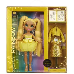 MGA Entertainment Rainbow High Fantastic Fashion Doll- Sunny (yellow)