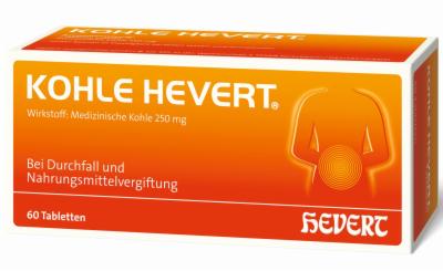 Hevert-Arzneimittel GmbH & Co. KG KOHLE Hevert Tabletten 60 St 19428516