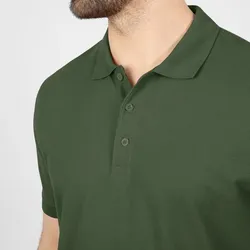 Jako Polo Organic - oliv - S