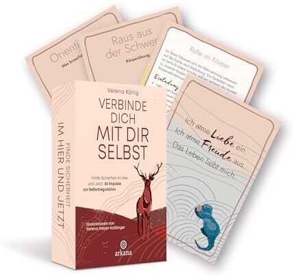 Verena König - Verbinde dich mit dir selbst: Finde Sicherheit im Hier und Jetzt - 56 Impulse zur Selbstregulation - Preis vom 09.10.2026 07:28:09 h