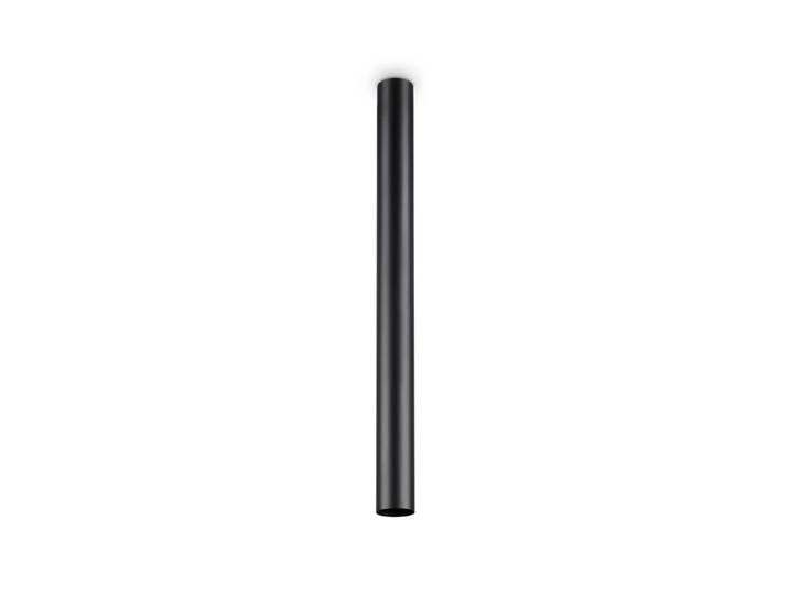 Moderne Metall-Look Deckenleuchte Schwarz 1 Licht 7W 3000K Warmes Licht H75Cm