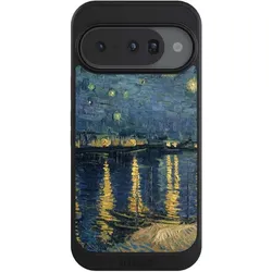 Nivocase Hülle für Google Pixel 10 Handyhülle NIVOcore Case Schwarz Kunst Malerei (Google Pixel 10), Smartphone Hülle, Schwarz