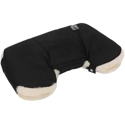 babycab Lammfell-Handwärmer Saana, schwarz