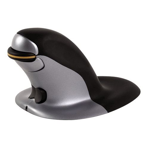 Fellowes GmbH Penguin Größe L 2.4 GHz und USB schwarz (kabellos)