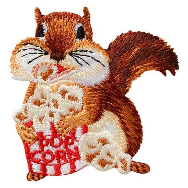 Mono Quick Eichhörnchen mit Popcorn (1 Stk., 4.80 x 4.90 cm) (16072)