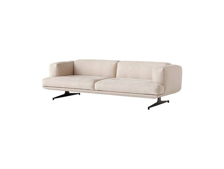&Tradition Inland AV23 3-Sitzer Sofa Clay 0011-warm black