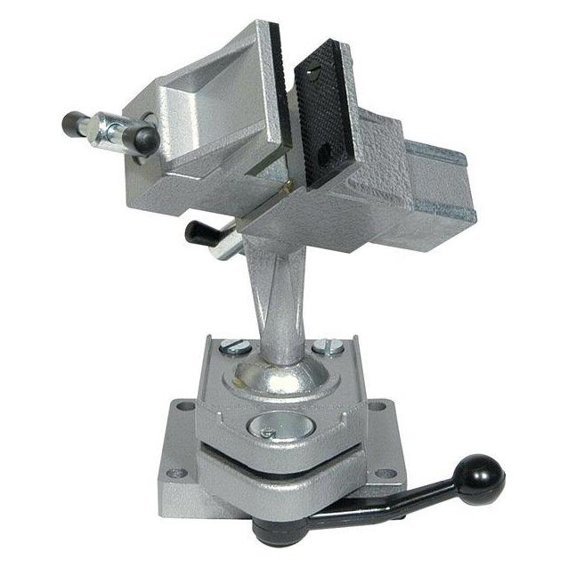 Unispann Feinmechanikerschraubstock Backen-B.80mm Spann-W.110mm Platte (110 mm) (2A/KU)