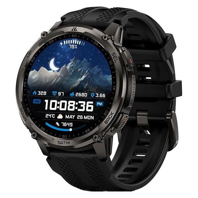 Kospet Tank T4C (50.50 mm, Polymer, Schwarz, ohne SIM) (T4C Black)