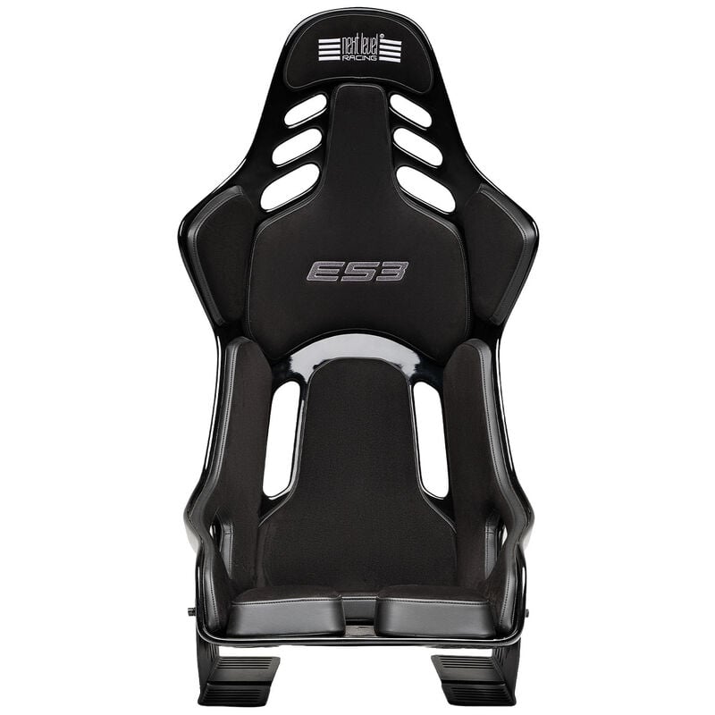 Next Level Racing ES3 Elite Sim Racing Seat, Full Carbon Fibre Edition, Kohlenstofffaser-Sitzschale - schwarz