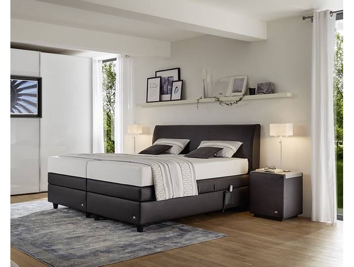 RUF Betten Mercata Motor Boxspringbett mit TTFK-Matratze und