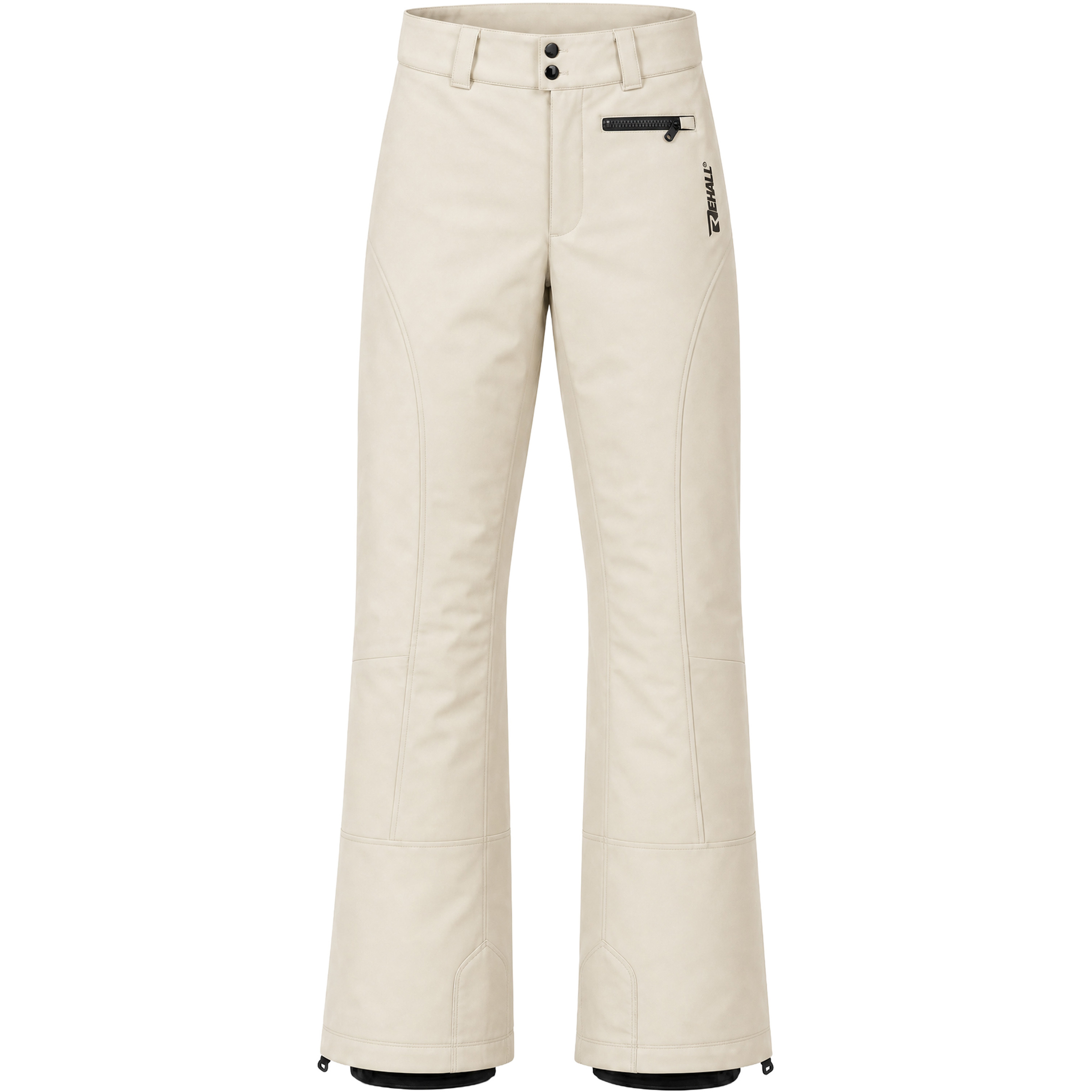 Rehall Yves-R Hose Damen Isolationshose beige Größe S Skifahren Elastisch Wasserabweisend