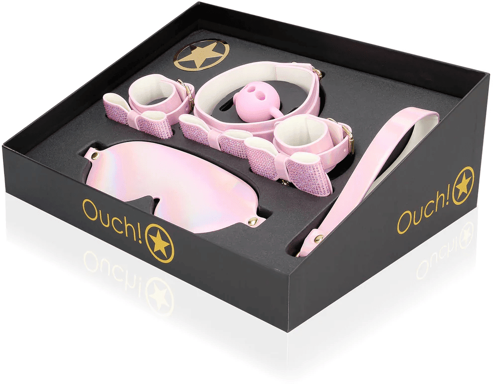 Ouch Coffret Bondage - Collection Paris - Rose