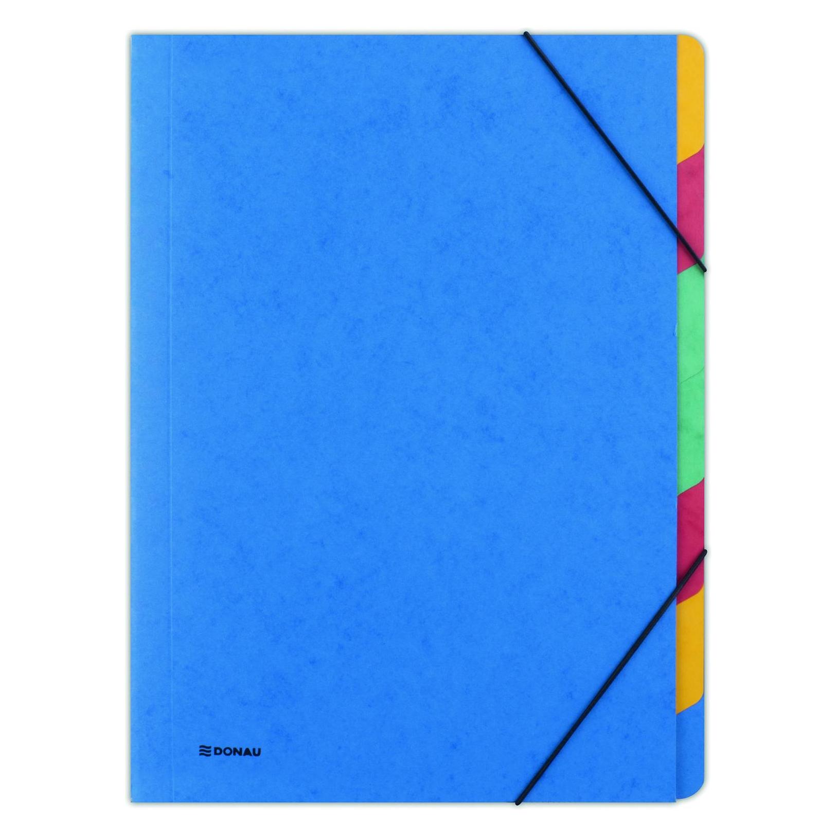 Donau Ordnungsmappe 7 Fächer blau (A4, 1x) (300046001)