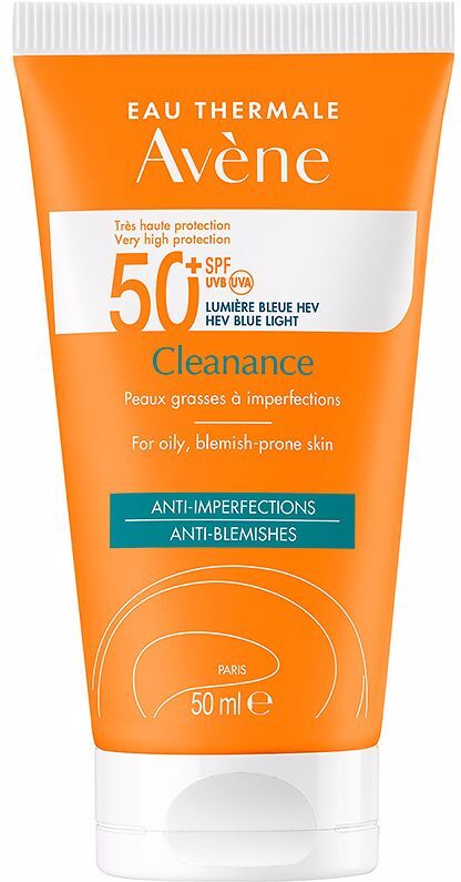 Avène Solaire Cleanance solar SPF50+ 50 ml