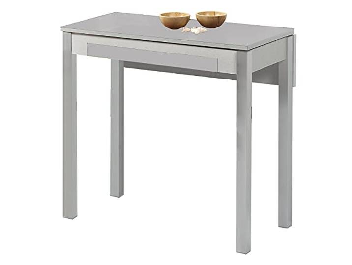 ASTIMESA Küchentisch, Metall, grau, 90x50cm-extendida 90x70 cms