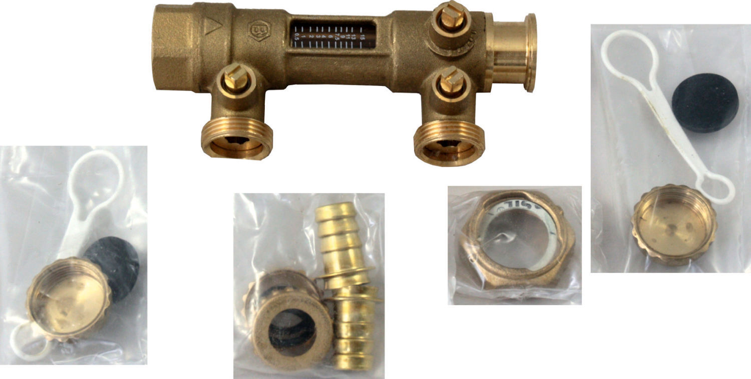 Vanne Wolf 3/4" 15L/min 02D 2071497 pour SLS-25
