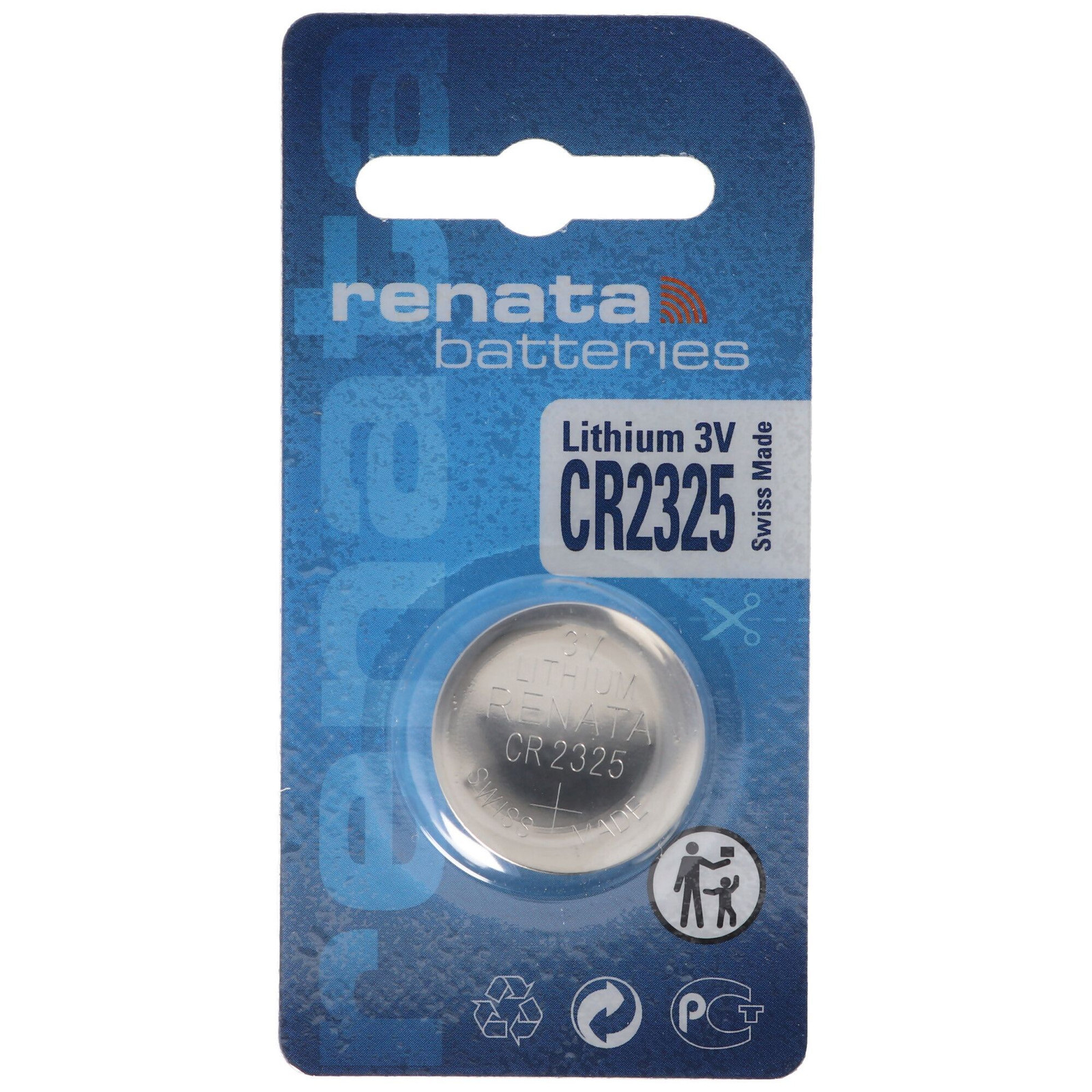 Becocell CR2325 Lithium batterij - Max. 190mAh