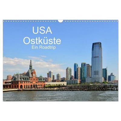 USA Ostküste Ein Road Trip (Wandkalender 2027 DIN A3 quer), CALVENDO Monatskalender