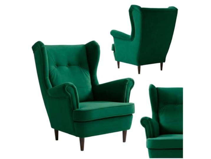 Family Meble Ohrensessel Ari Royal – skandinavischer Sessel, Muster 33