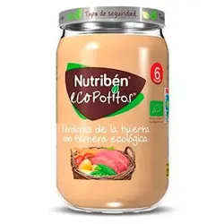 Nutribén Ecopot Gartengemüse mit Bio-Rindfleisch 235g