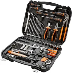 Neo, Bits, Handwerkzeugset 1/2", 1/4" (143 Stck.)