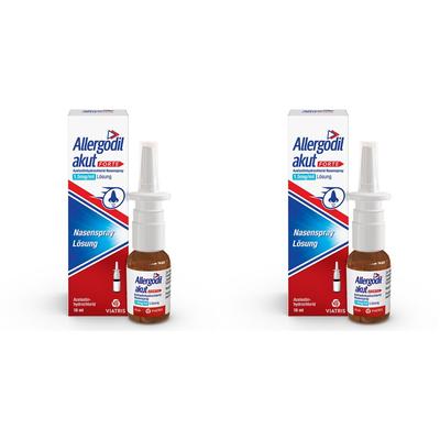 Allergodil Akut Forte Nase Doppelpack 2x10 ml Nasenspray