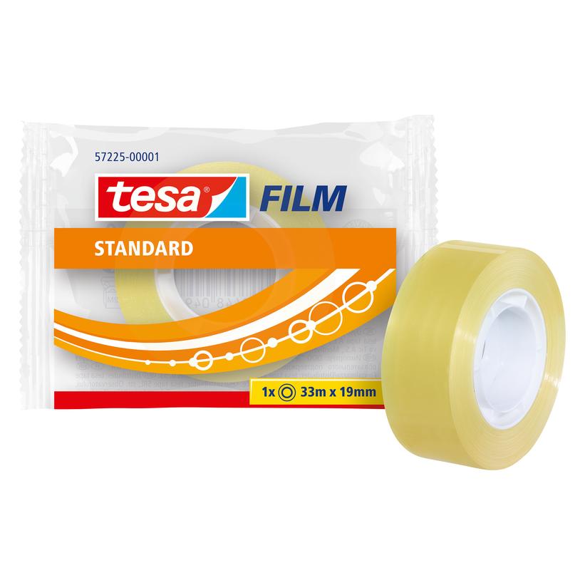 tesa tesafilm 1x STANDARD Klebeband (19 mm) (57225-00001-02)