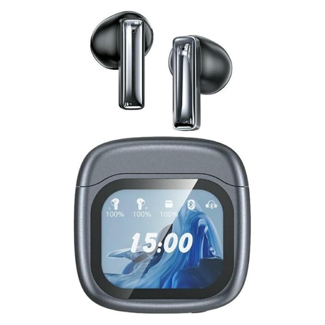 Awei Słuchawki bezprzewodowe TP100 ENC Bluetooth 5.4 TWS + stacja dokująca czarny (6 h, Kabellos) (TP100 ENC)