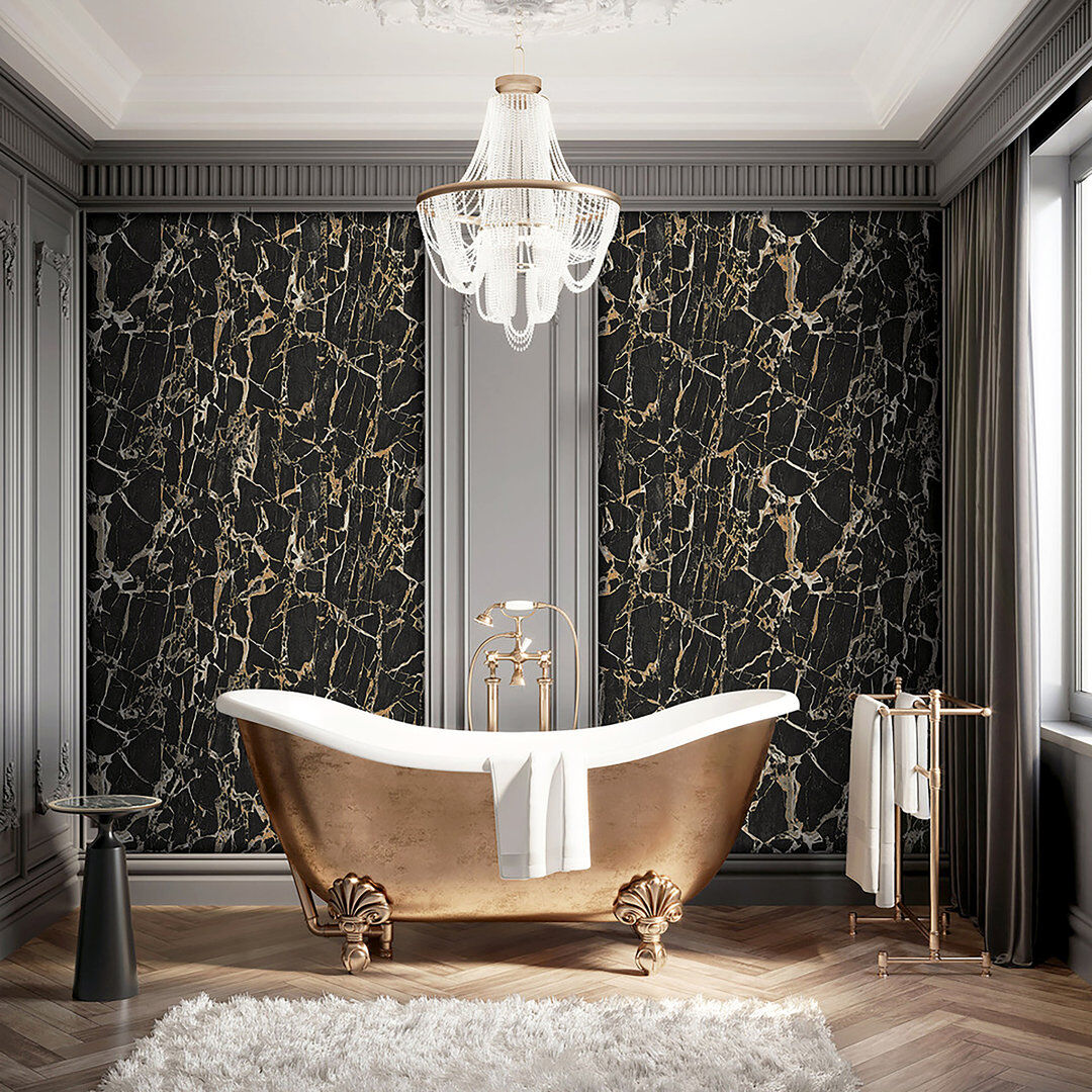 Fairmont Park Adalbert Marble Black/Gold 1,005cm L