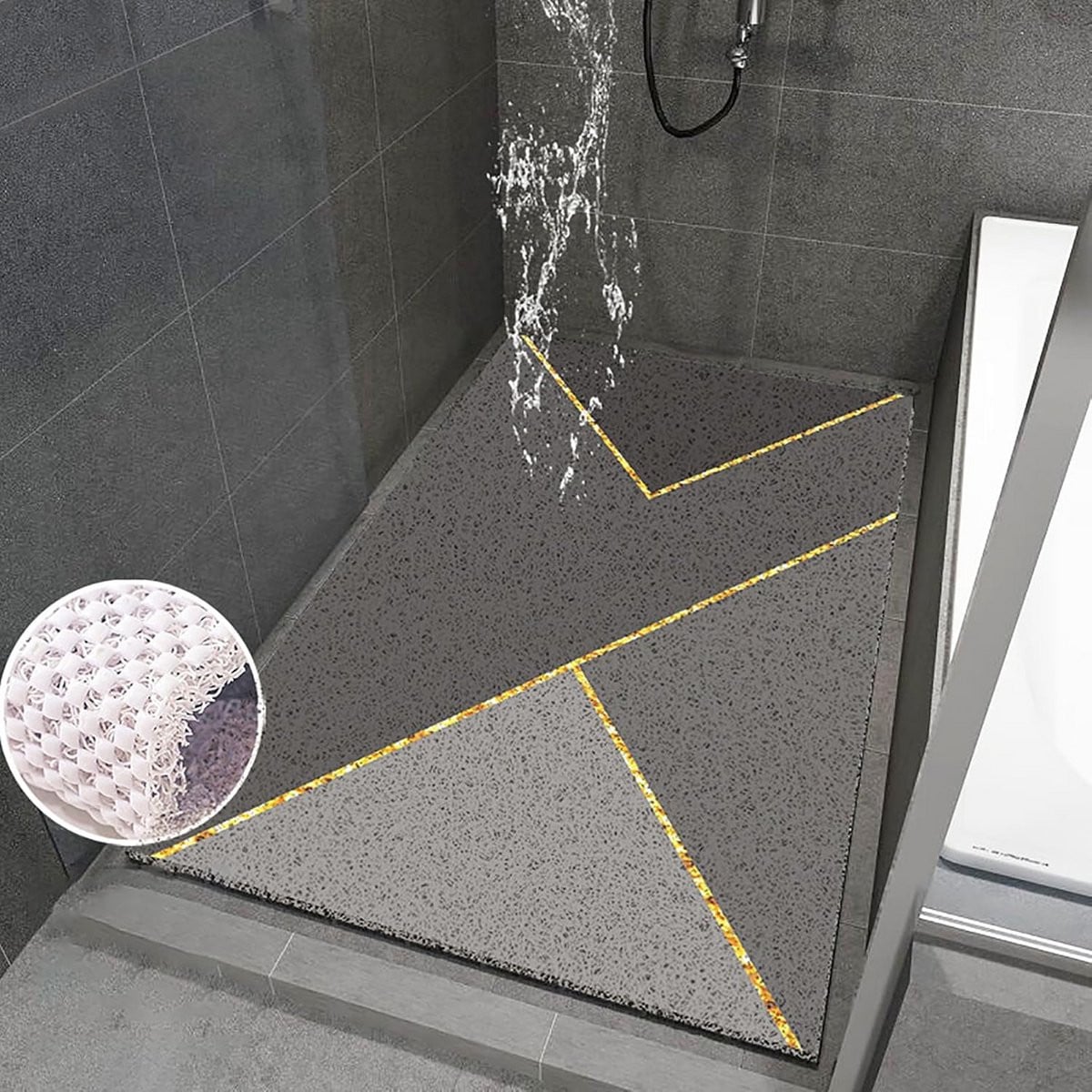 Antislip Douchemat met Massagefunctie voor Veilige en Comfortabele Douches