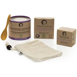 Natura Punto, Beauty Geschenkset, Spa-Geschenkset Lavendel und Rosmarin (Körperpflegeset)