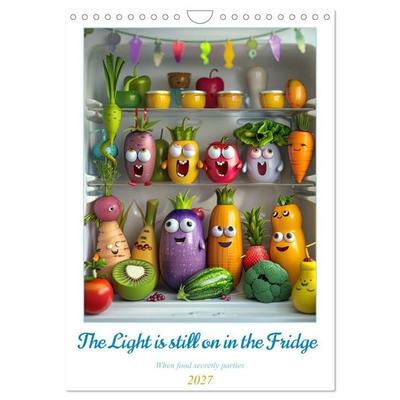 The Light ist still on in the Fridge (Wall Calendar 2027 DIN A4 portrait), CALVENDO 12 Month Wall Calendar