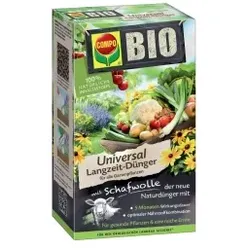 Compo 2027302004 Bio Universal Langzeit-Dünger mit Schafwolle 2kg