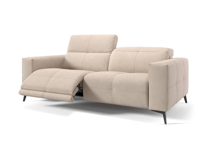 Stoff 3-Sitzer Relaxsofa MARBELLA Sofa