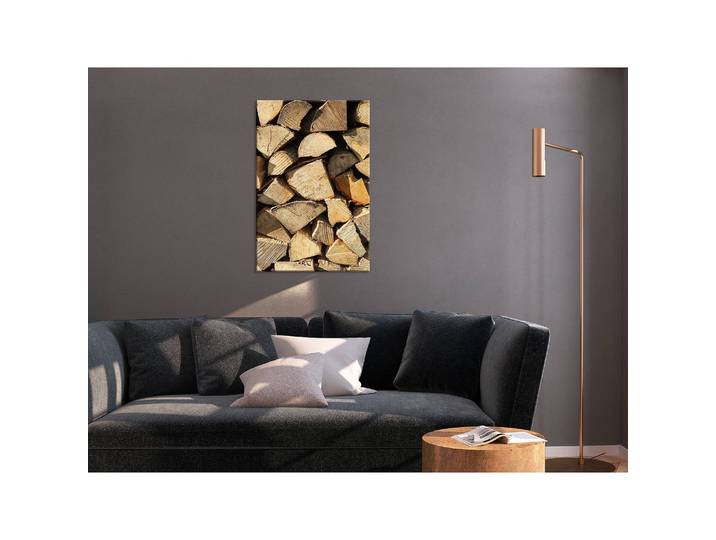 Tableau déco Beauty of Wood Lin Marron 40 x 60cm