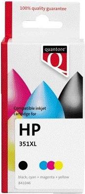 Quantore - Tintenpatronen-Alternative für CB338EE 351XL Farbe | 35 Stück